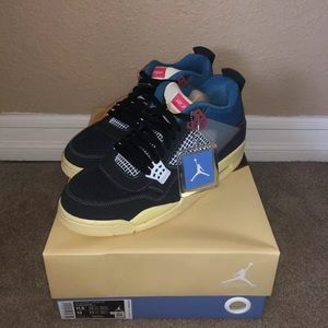 Nike Air Jordan 4 IV Retro Union Black "Off-Noir